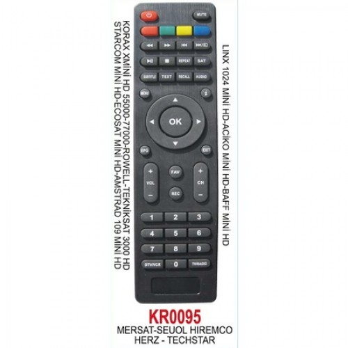 Mersat Mini Full HD 30150-13039, Herz Trimax Mini HD Kumanda